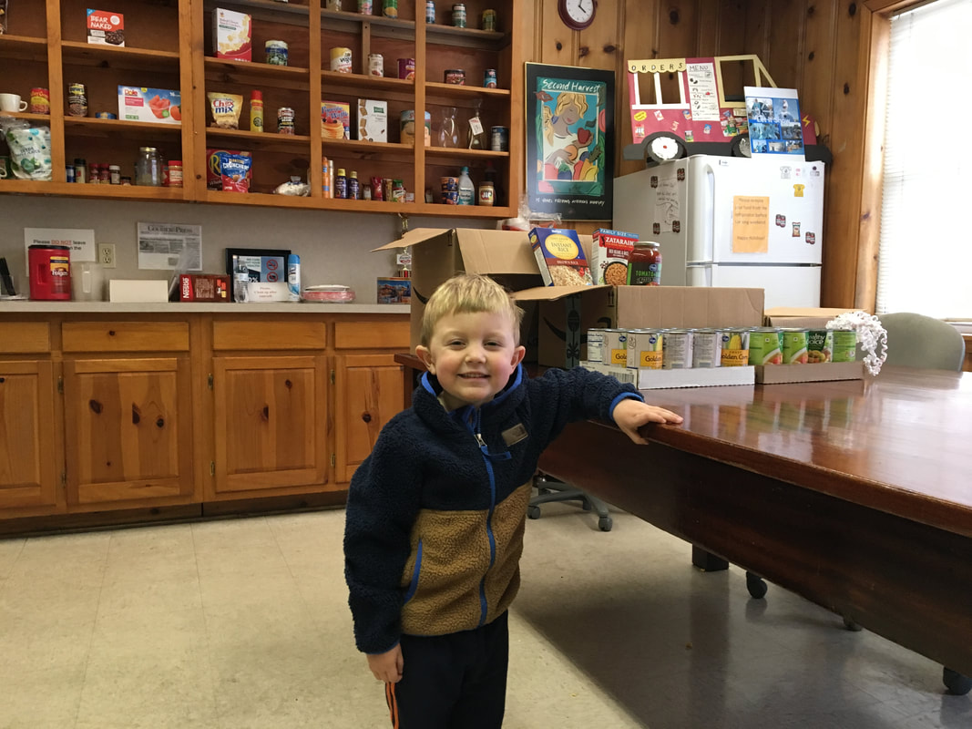 Child smiling at camera